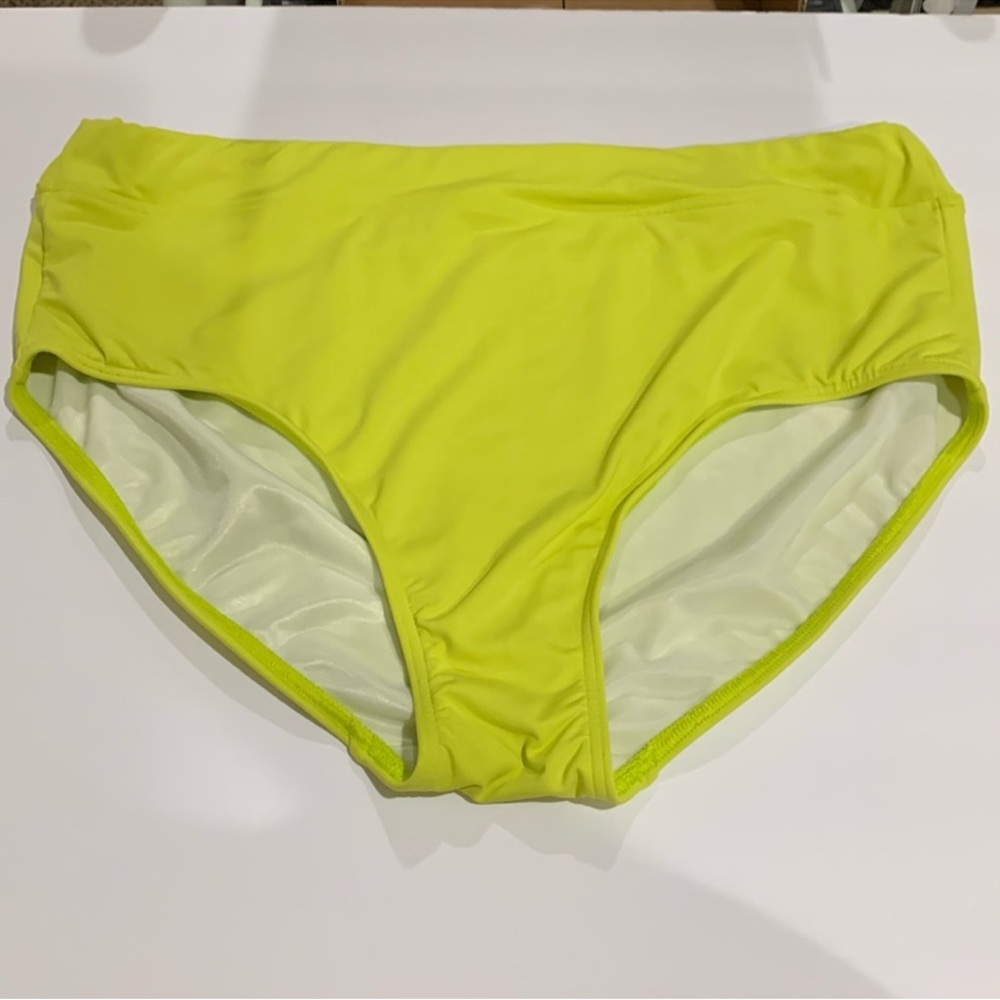 Lime Green/yellow Women's Swim Bottom